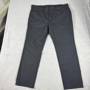 English Laundry Mens Straight Jeans Dark Gray Regular Fit Stretch Comfort 38x32